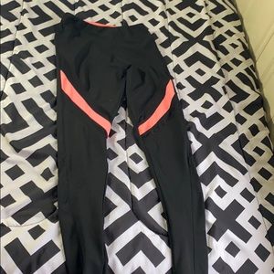 Pink & Black Yoga Pants